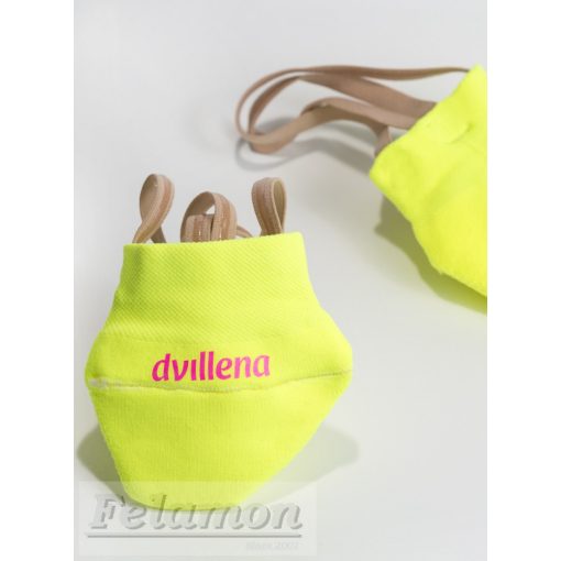 Forgócipő Dvillena zokni sárga